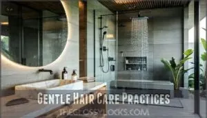 gentle hair care practices