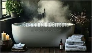 geranium oil effects
