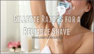 gillette razors for a reliable shave
