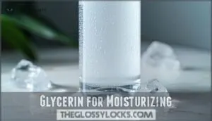 glycerin for moisturizing