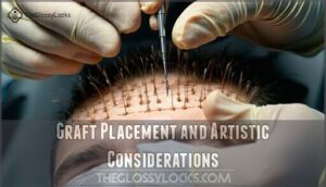 graft placement and artistic considerations