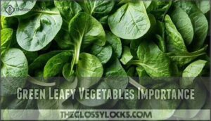green leafy vegetables importance