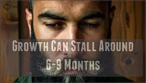 growth can stall around 6-9 months