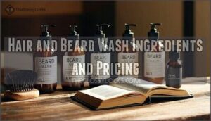 hair and beard wash ingredients and pricing