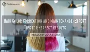 hair color correction and maintenance
