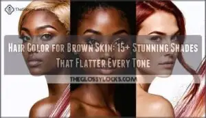 hair color for brown skin