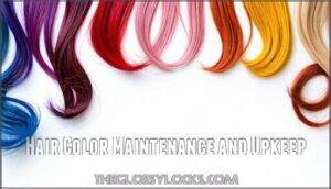 hair color maintenance and upkeep