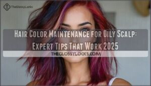 hair color maintenance for oily scalp