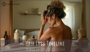 hair loss timeline