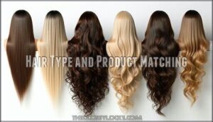 hair type and product matching