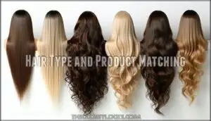 hair type and product matching