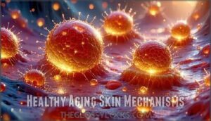 healthy aging skin mechanisms