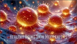 healthy aging skin mechanisms