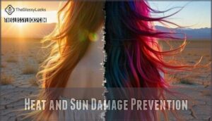 heat and sun damage prevention