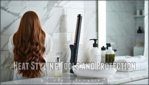 heat styling tools and protection
