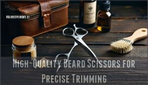 high-quality beard scissors for precise trimming