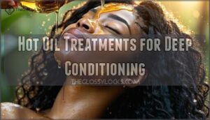 hot oil treatments for deep conditioning