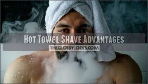 hot towel shave advantages