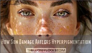 how sun damage affects hyperpigmentation