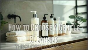 how to choose a gentle cleanser
