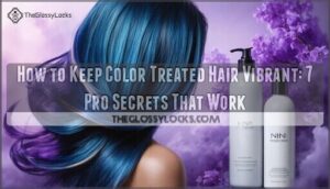how to keep color treated hair vibrant