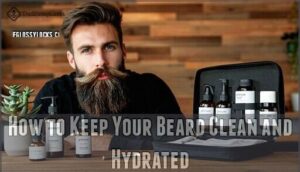 how to keep your beard clean and hydrated