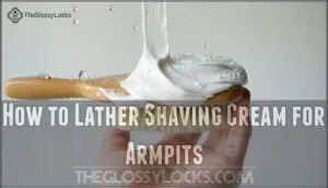 how to lather shaving cream for armpits how to lather shaving cream for armpits