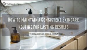 how to maintain a consistent skincare routine for lasting results