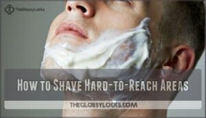 how to shave hard-to-reach areas