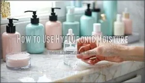 how to use hyaluronic moisture how to use hyaluronic moisture