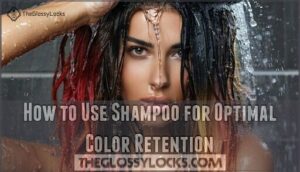 how to use shampoo for optimal color retention