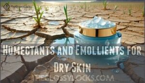 humectants and emollients for dry skin