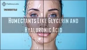 humectants like glycerin and hyaluronic acid humectants like glycerin and hyaluronic acid