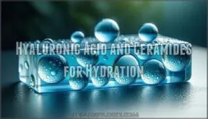 hyaluronic acid and ceramides for hydration