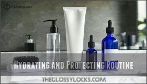 hydrating and protecting routine
