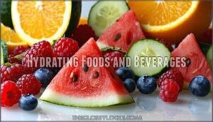 hydrating foods and beverages