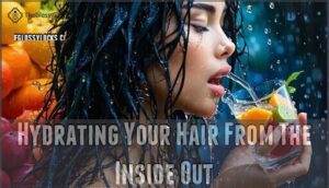 hydrating your hair from the inside out