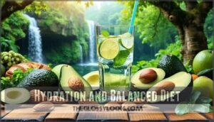hydration and balanced diet