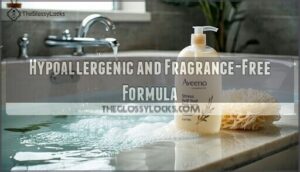 hypoallergenic and fragrance-free formula