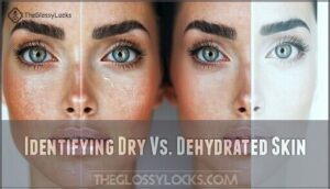 identifying dry vs. dehydrated skin