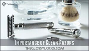 importance of clean razors