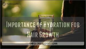 importance of hydration for hair growth