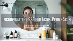 incorporating spf for acne-prone skin