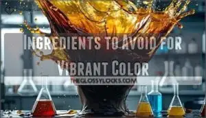 ingredients to avoid for vibrant color