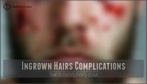 ingrown hairs complications