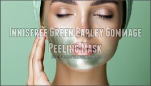 innisfree green barley gommage peeling mask