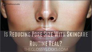 is reducing pore size with skincare routine real