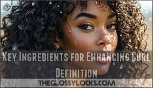 key ingredients for enhancing curl definition
