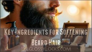 key ingredients for softening beard hair