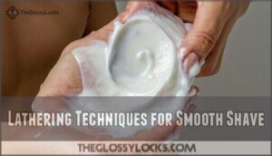 lathering techniques for smooth shave